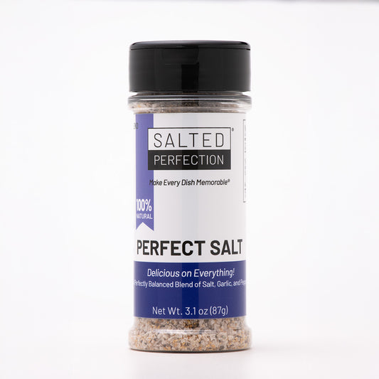 Perfect Salt – All-Purpose Seasoning Blend with Sea Salt, Garlic, Pepper, and Balanced Flavor