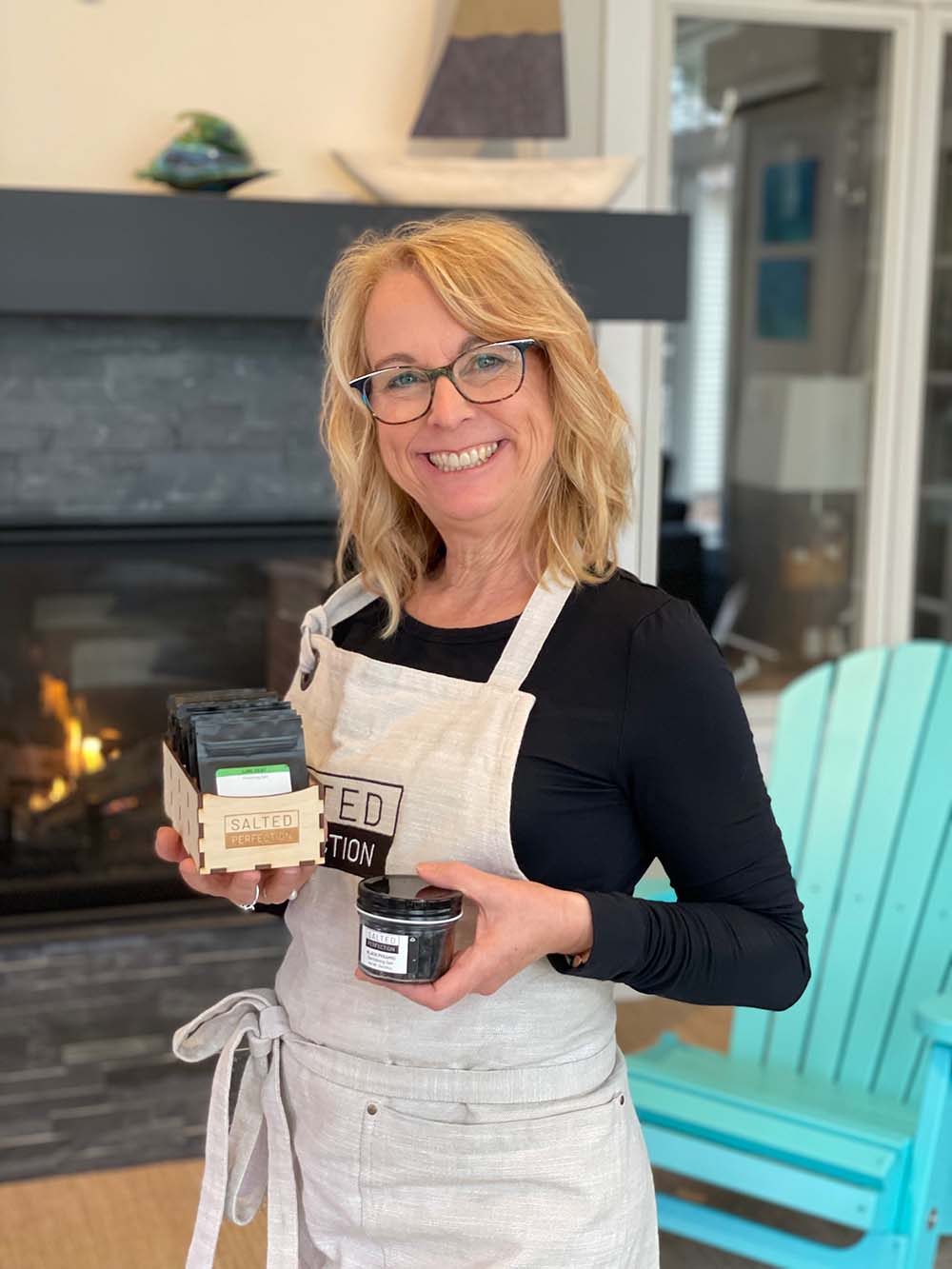 Terri Wolters founder of Salted Perfection LLC