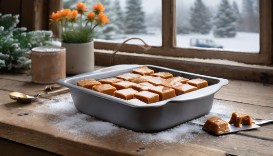 4-Ingredient Salted Caramel Fudge Recipe