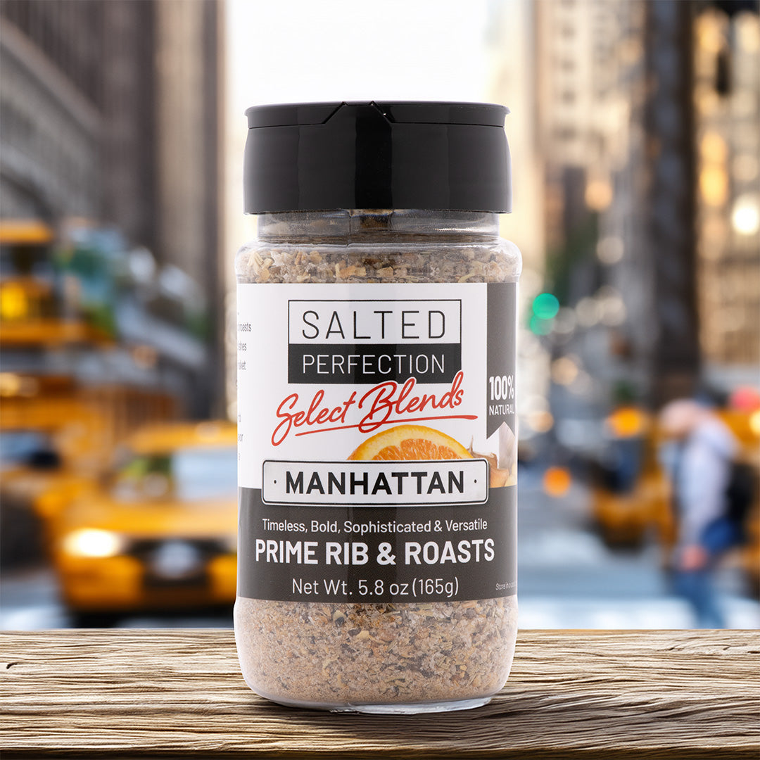 Manhattan – Bold Seasoning for Prime Rib & Roasts – Salted Perfection
