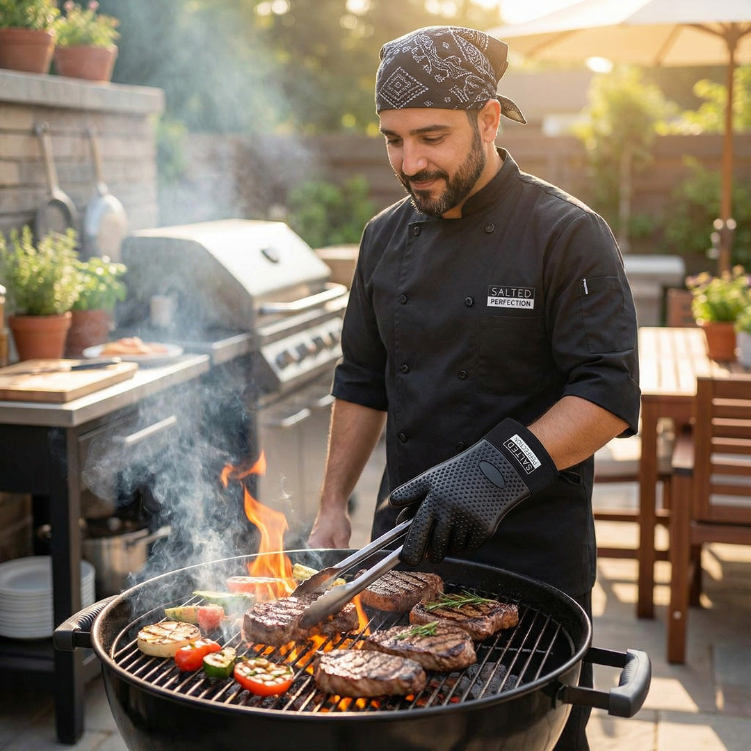 Salted Perfection Oven Mitts